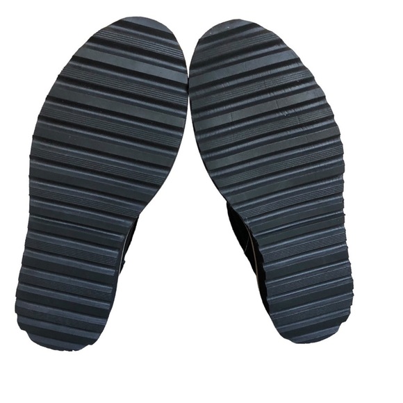 Splendid NWT Evita Lace Up Suede Faux Fur Trim Winter Boot Black Size 10 - Picture 10 of 15